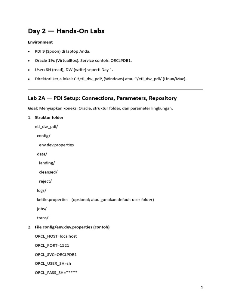 Labs Day 2_old | PDF | Data Management | Computer Programming