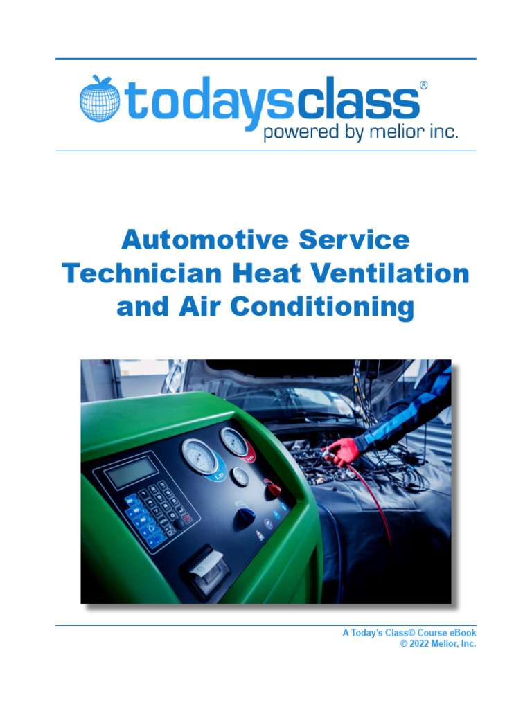 TDCHvac Automotive Air Conditioning and Heater System | PDF | Radiator ...