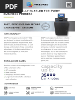 G4S CASH360: Secure Cash Deposit Solutions | PDF | Banks | Cash