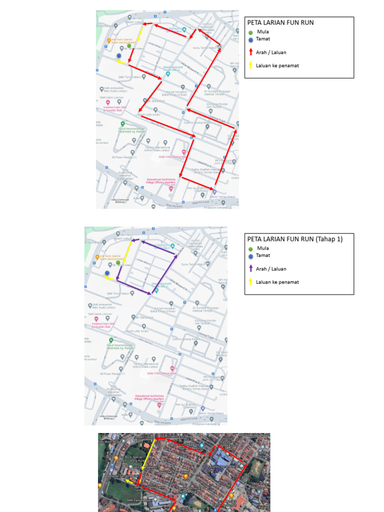 Peta Laluan Fun Run | PDF
