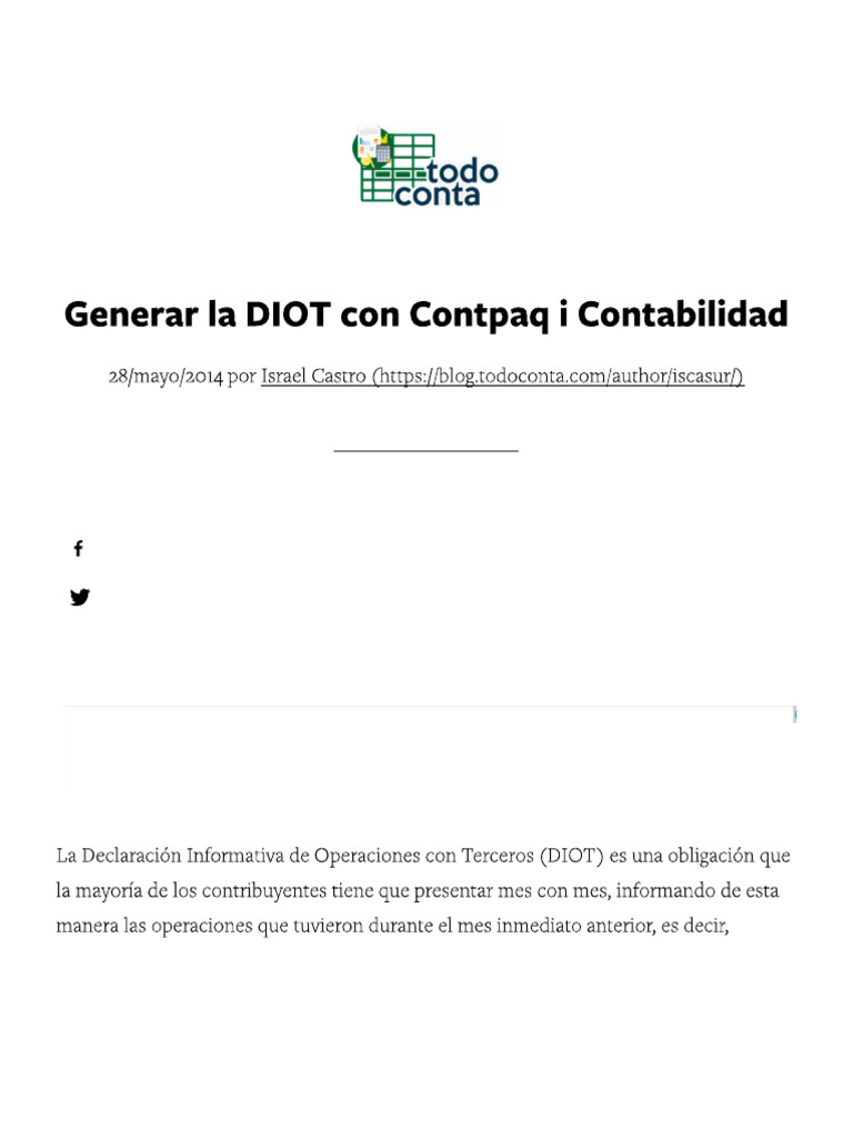 Diot Contpaq | PDF