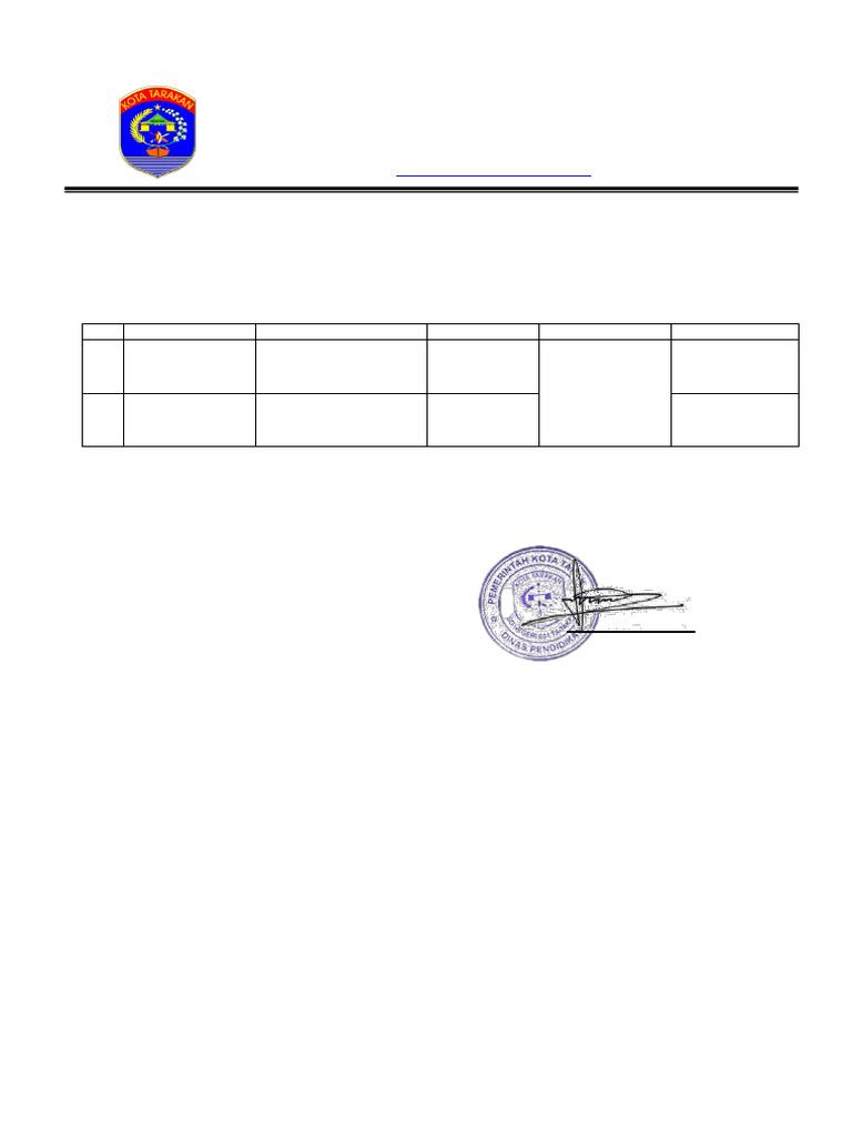 Data Admin Simpeg SDN 031 THN 2025-1 | PDF