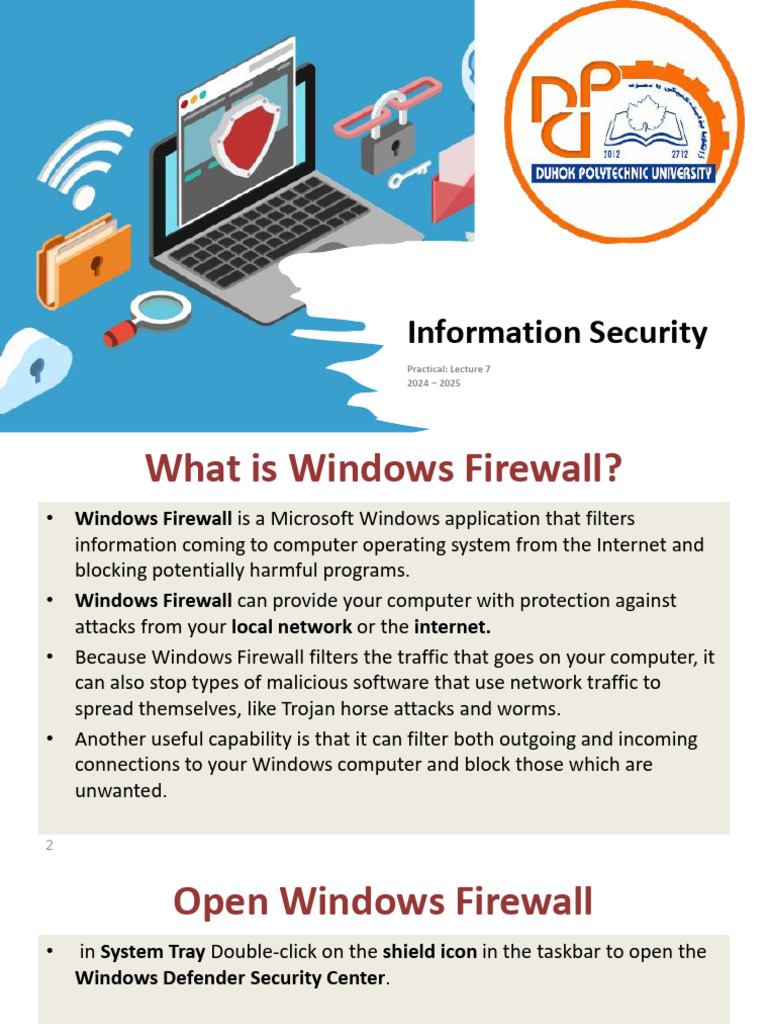 Lec#7 | PDF | Firewall (Computing) | Computer Engineering