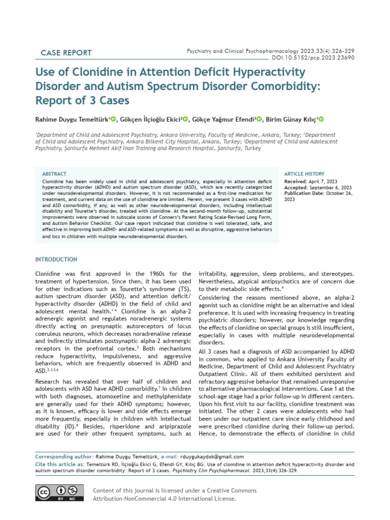 pcp-33-4-326(1) | PDF | Attention Deficit Hyperactivity Disorder | Autism