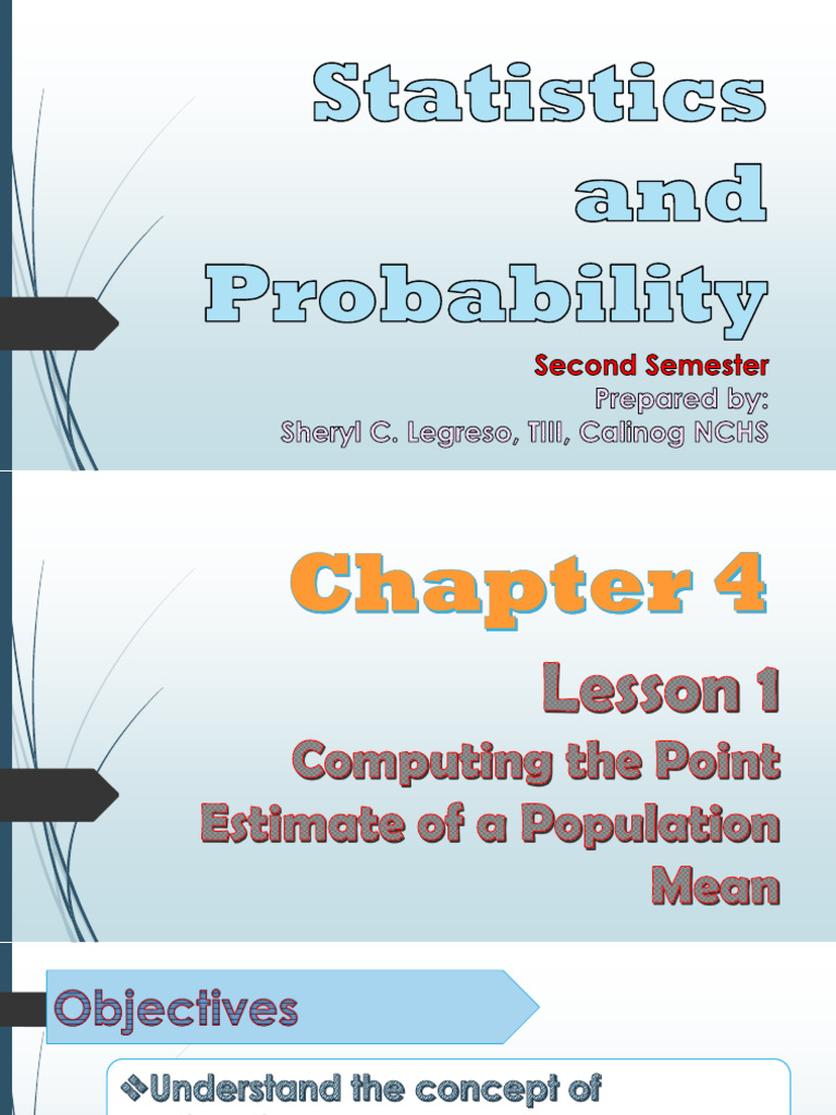 Chapter 4 Lesson 1 | PDF