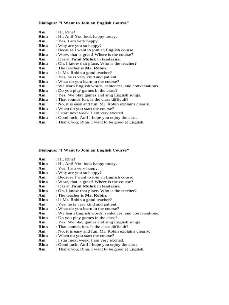 Dialog 1 | PDF