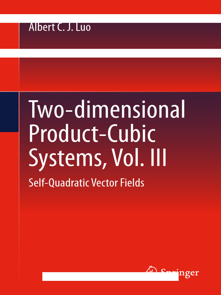 Two-dimensional Product Cubic Systems, Vol. VII (Self- Quadratic Vector ...