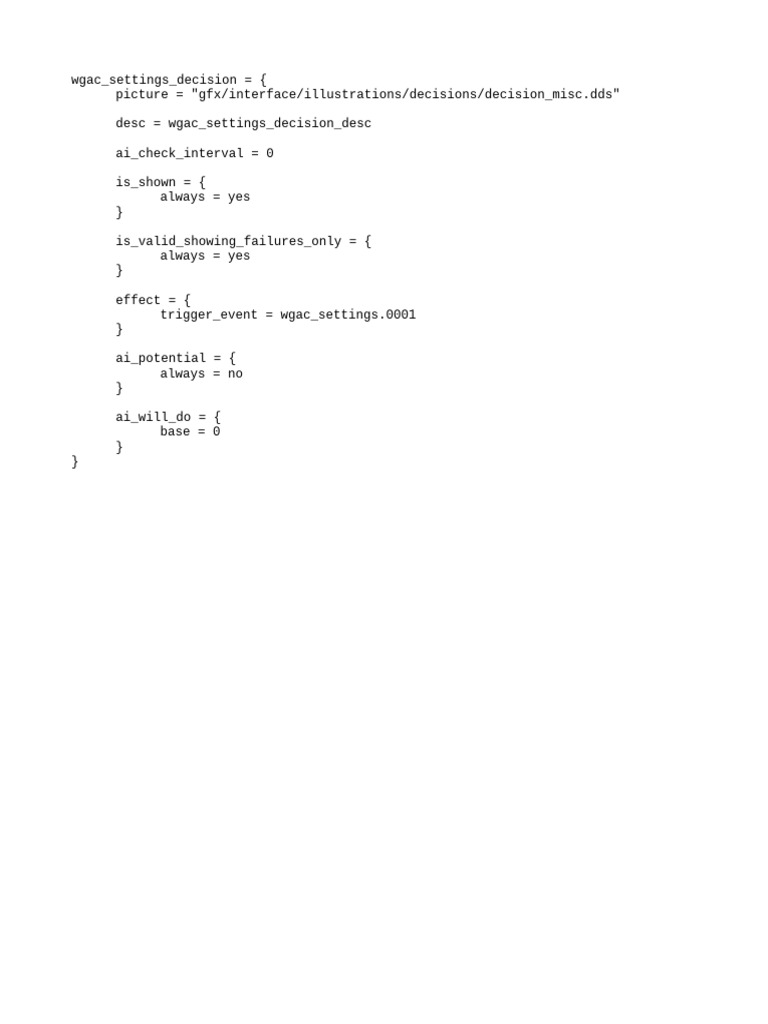 Wgac Common Decisions | PDF