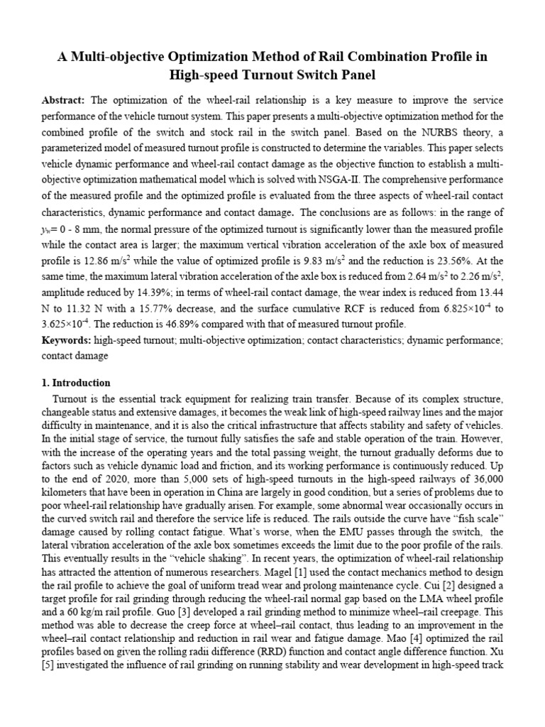 3 | PDF | Mathematical Optimization | Rail Transport