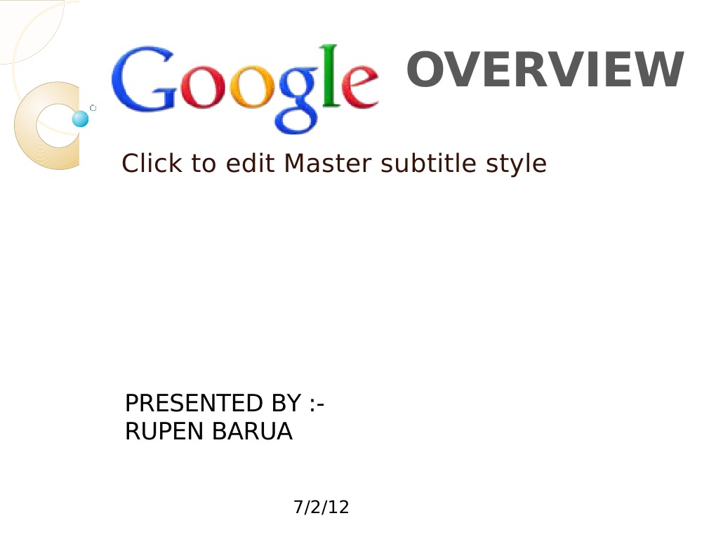 Google: History, Tech, and Culture Overview | PDF | Computers