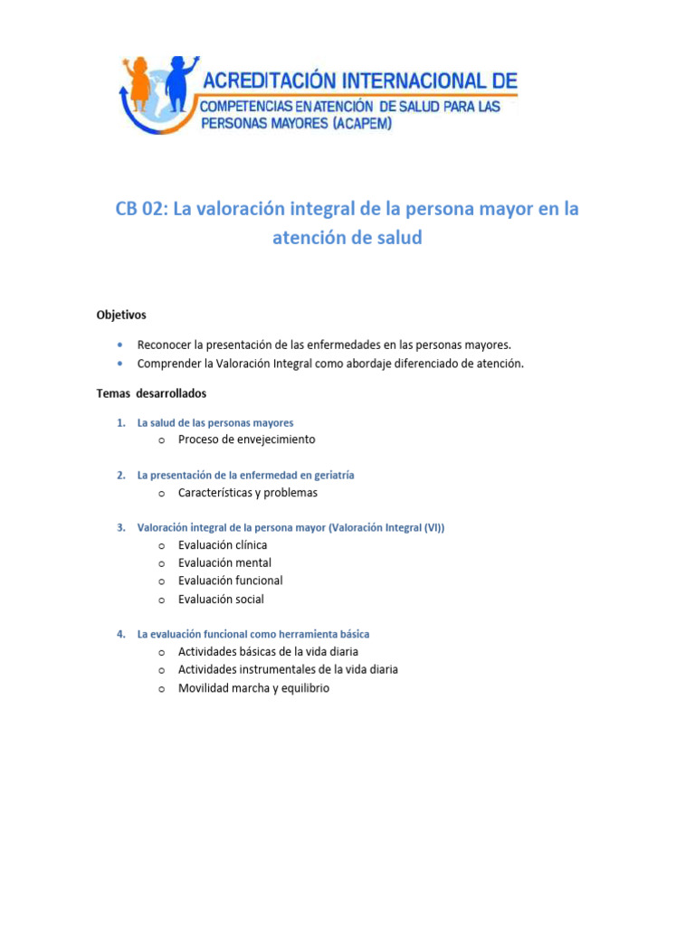 Programa CB2 | PDF