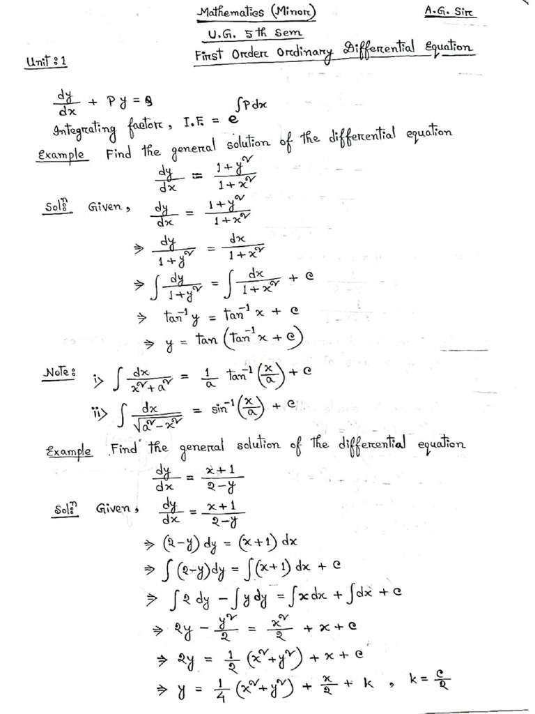 Ag Sir Complete Maths 1 Merged 1 | PDF