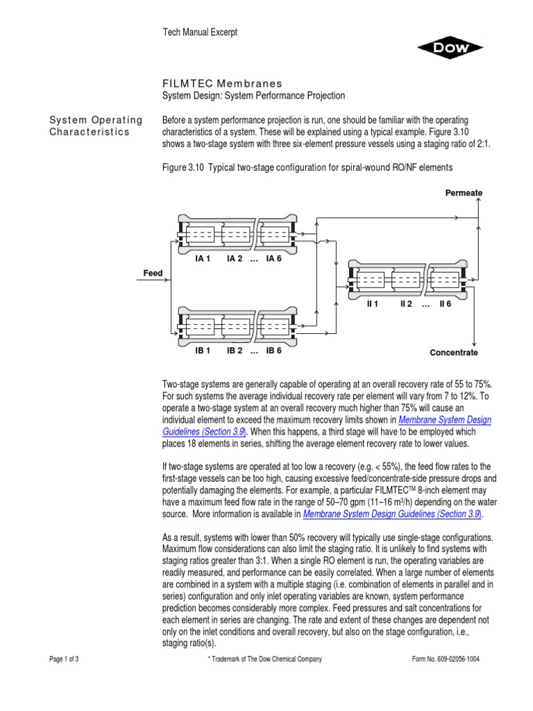 System Design | PDF | Membrane | Pressure