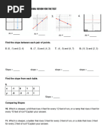 Slope Worksheet by Kuta Software | PDF