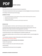 Lab Report Writing Guide | PDF | Experiment | Theory