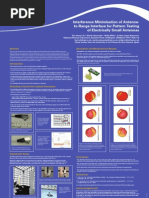 Interference Minimisation of Antenna-To-Range Interface for Pattern Testing of Electrically Small Antennas
