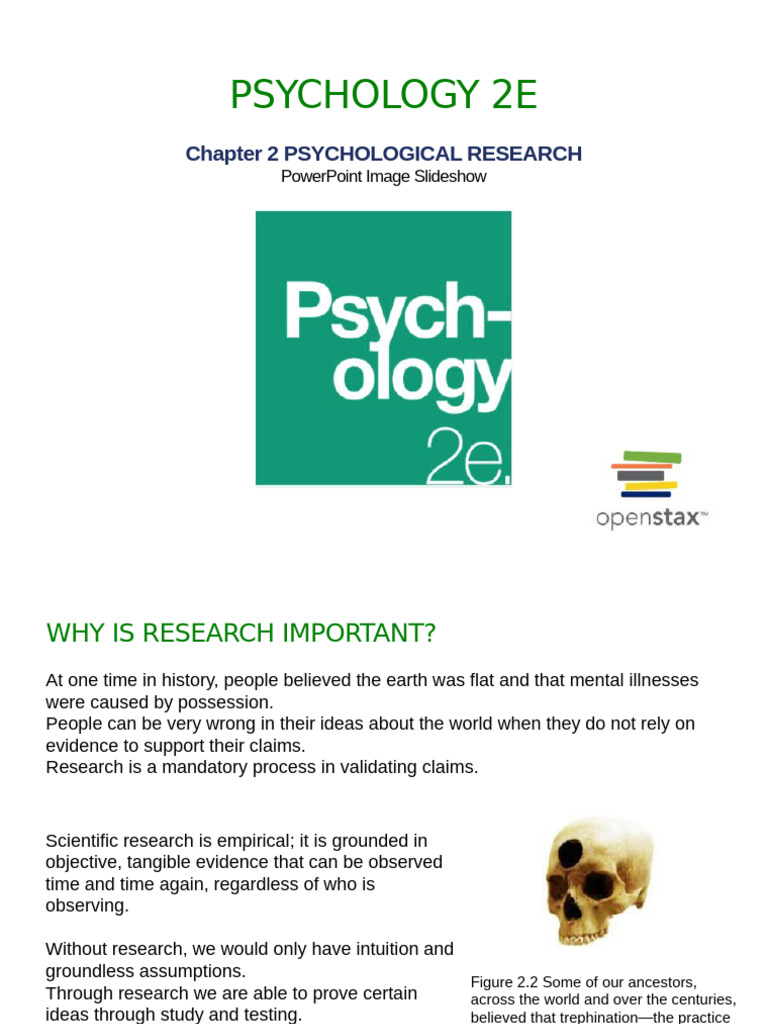 02 Psychological Research | PDF | Experiment | Psychology
