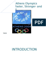The 2004 Athens Olympics Network