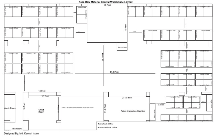 Warehouse Layout (1) | PDF