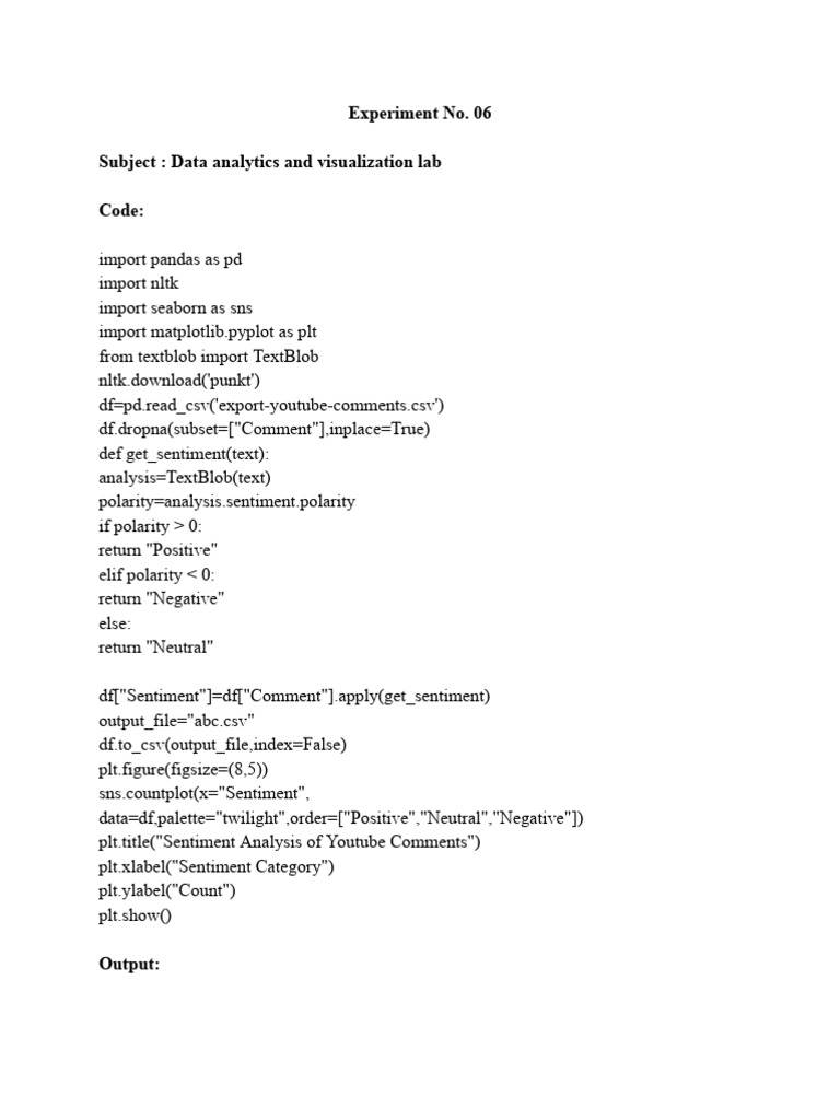 Exp 6 DAV | PDF