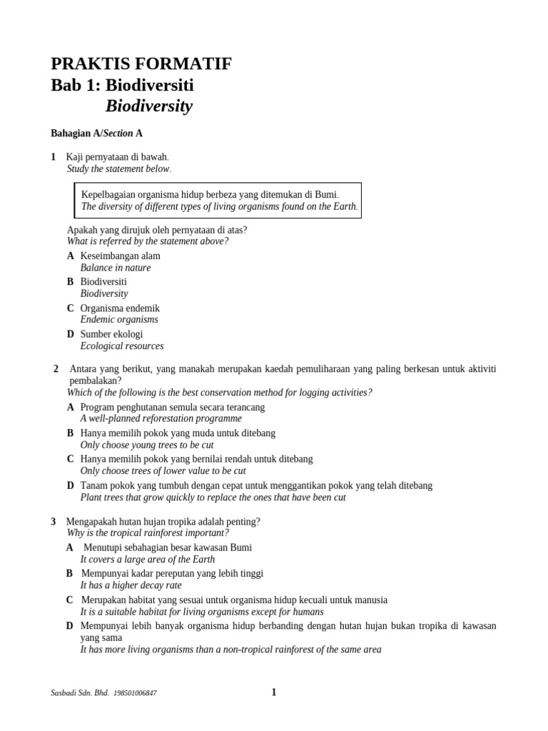 Bab 1 | PDF