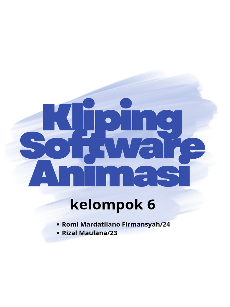 Kliping Software Animasi 20260107 104400 0000 | PDF