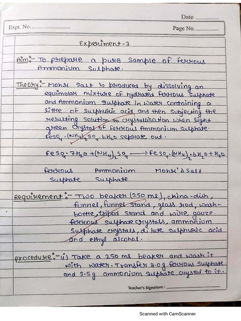 Experiment 3 | PDF