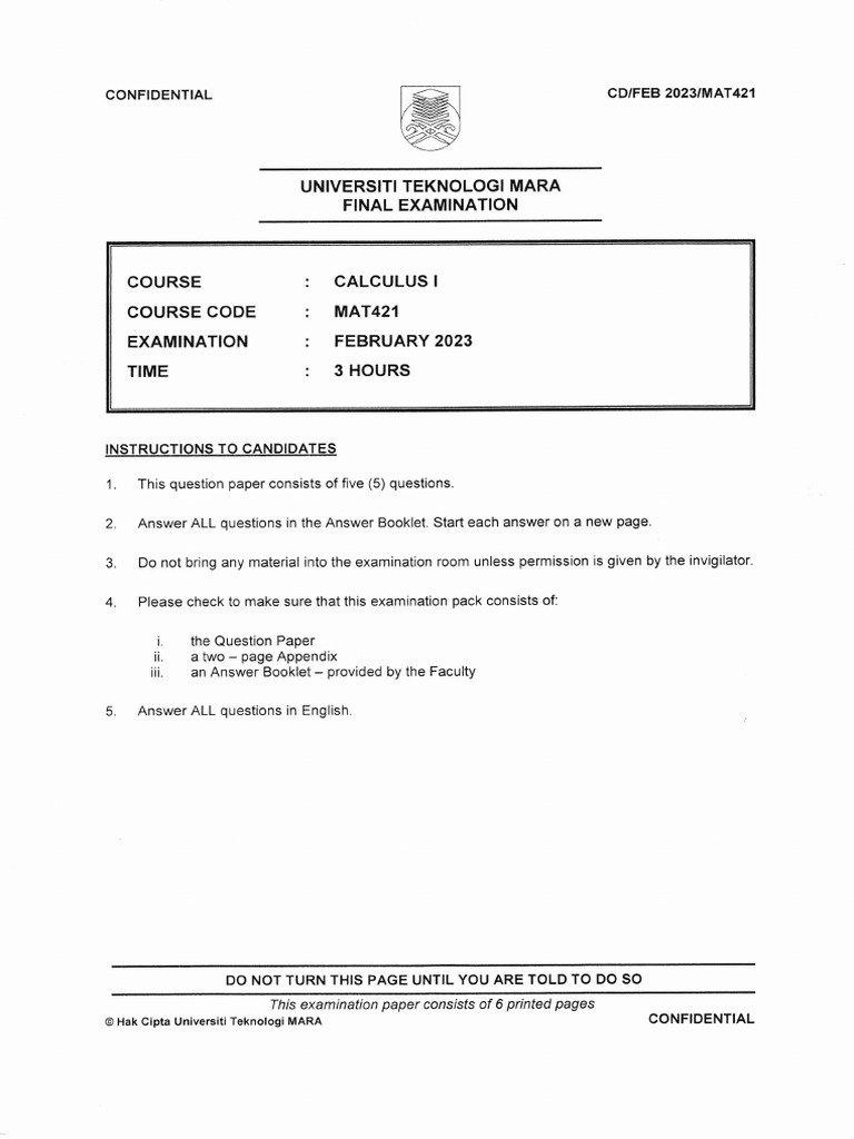MAT421 Feb2023 | PDF