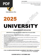 NIT Namibia Application Form 2026 | PDF | Identity Document