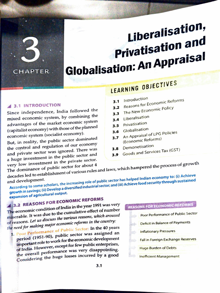 Indian Eco Chp.3 | PDF | Taxes | Balance Of Payments