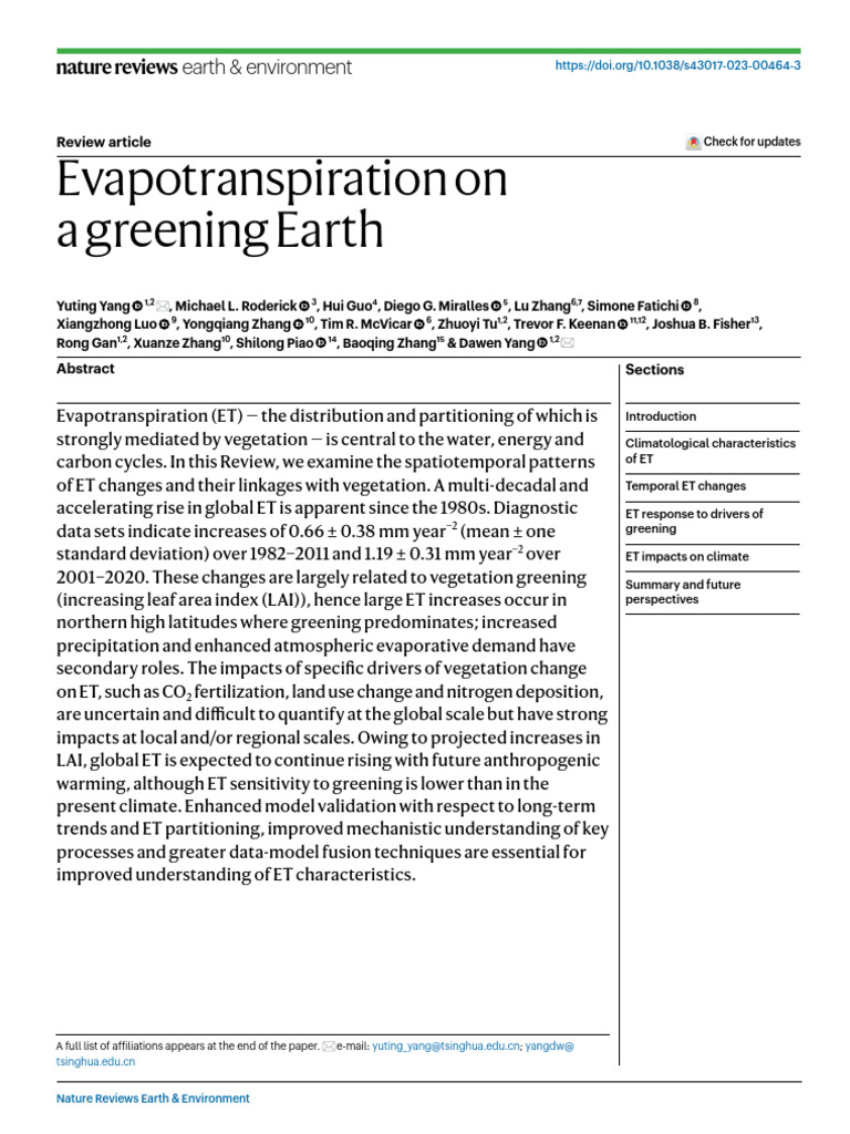 177 2023 NREE ET Greening Earth Review SuppMaterial | PDF ...