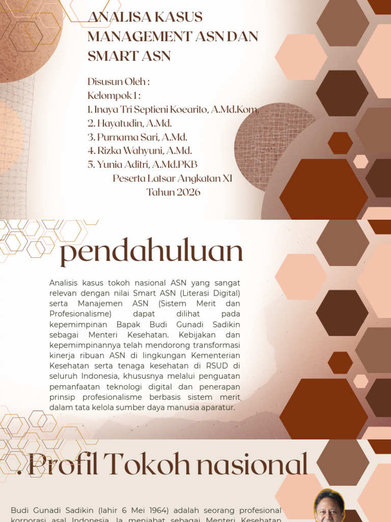 Analisa Kasus Management Asn Dan Smart Asn | PDF
