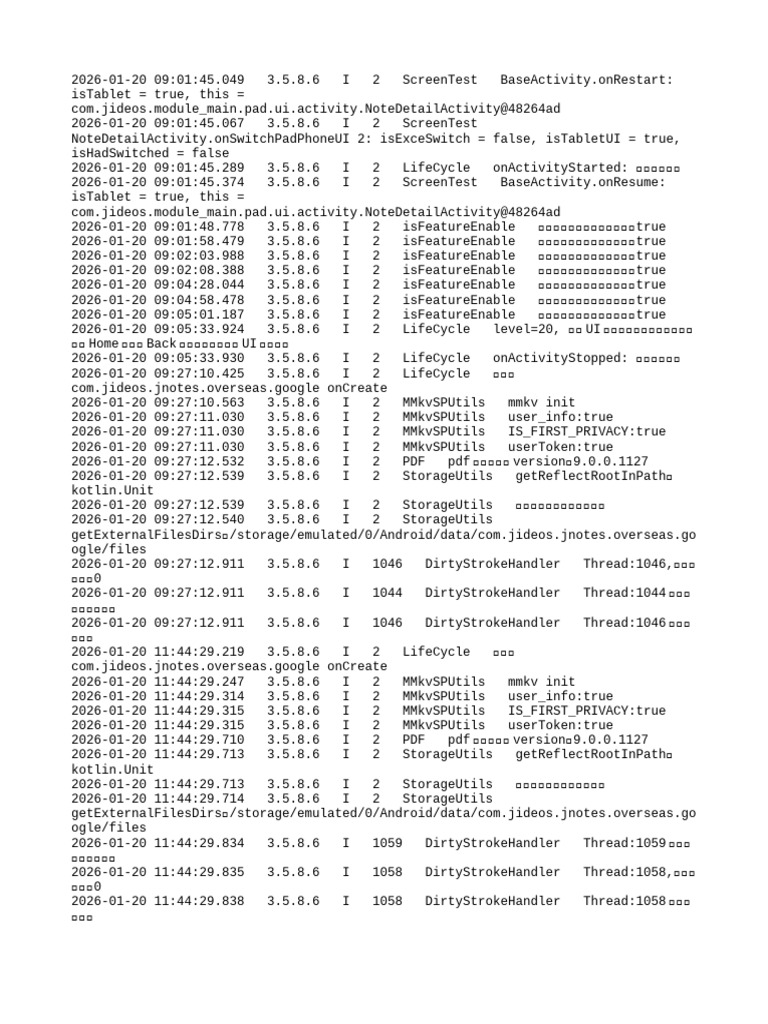 2026-01-20 78986435 Log | PDF | Software | Embedded Linux Distributions
