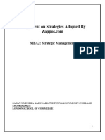 Assignment On Strategies Adopted By: MBA2: Strategic Management