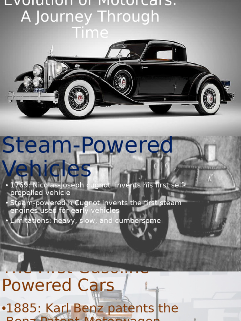 Evolution of Motorcars | PDF | Car | Vehicles