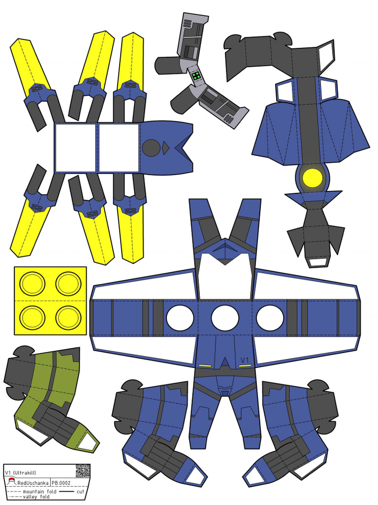 Ultrakill Basic Papercrafts | PDF