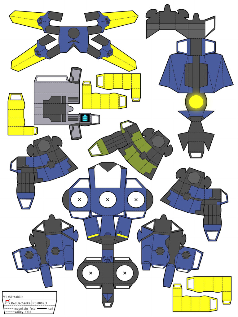 Ultrakill Advanced Papercrafts | PDF