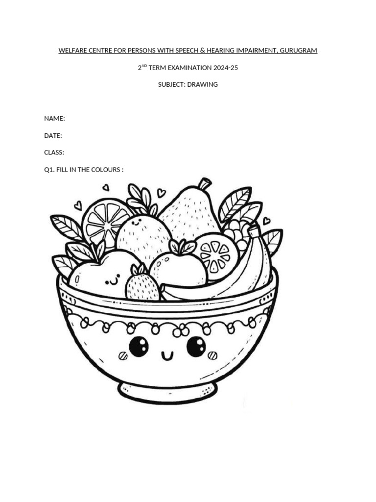 2 To 5 Class | PDF
