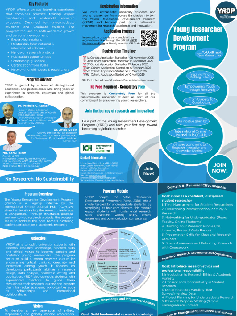 Trifold Brochure of YRDP (1) | PDF