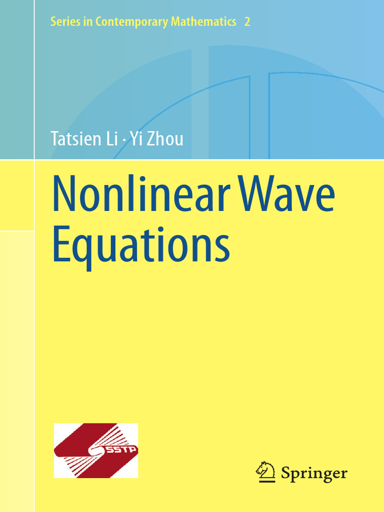Nonlinear Wave Equations | PDF | Nonlinear System | Differential Equations
