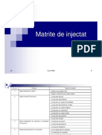 C2 - Matrite de Injectat