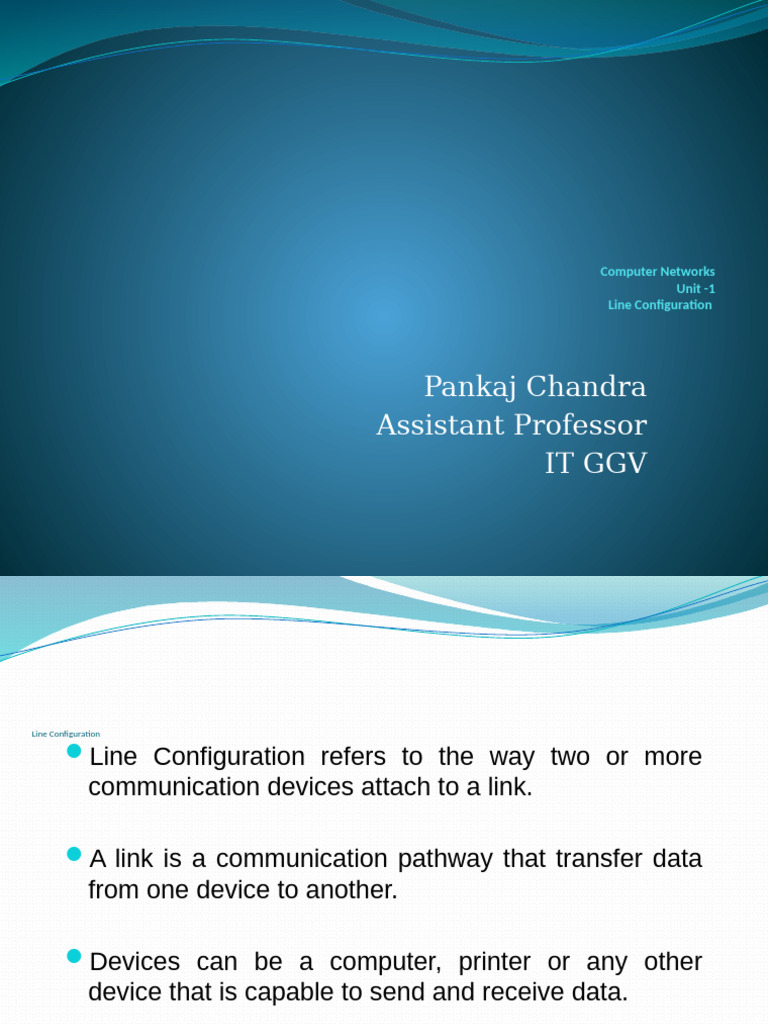 2 - Line Configuration | PDF