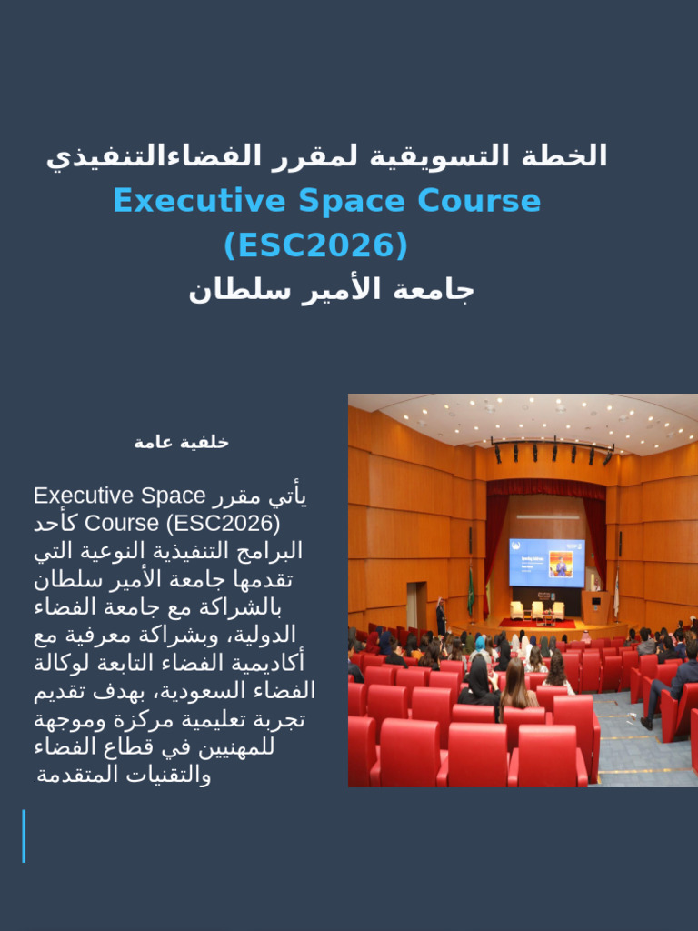 Executive Space Course Media Plan 2026 | PDF