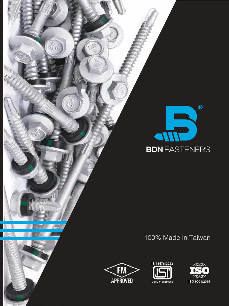 BDN-FASTENERS-Catalogue-2025 PT Beruang Mas Indonesia | PDF | Screw