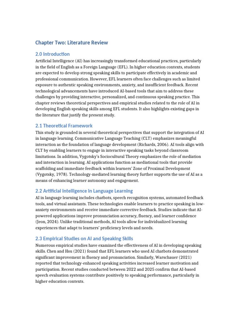 Chapter Two AI Speaking Expanded | PDF | Artificial Intelligence ...