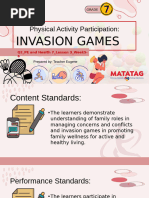 Understanding Invasion Games | PDF