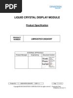 Liquid Crystal Display Module: Product Specification