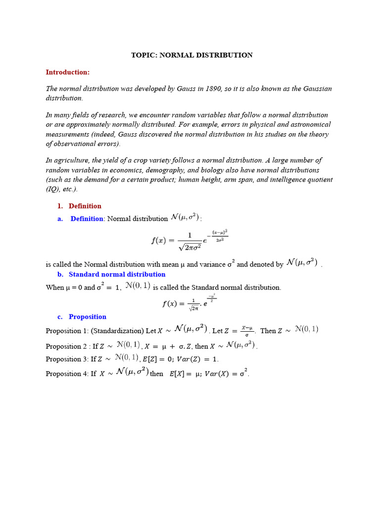 Group 6: Normal Distribution | PDF | Normal Distribution | Statistical ...