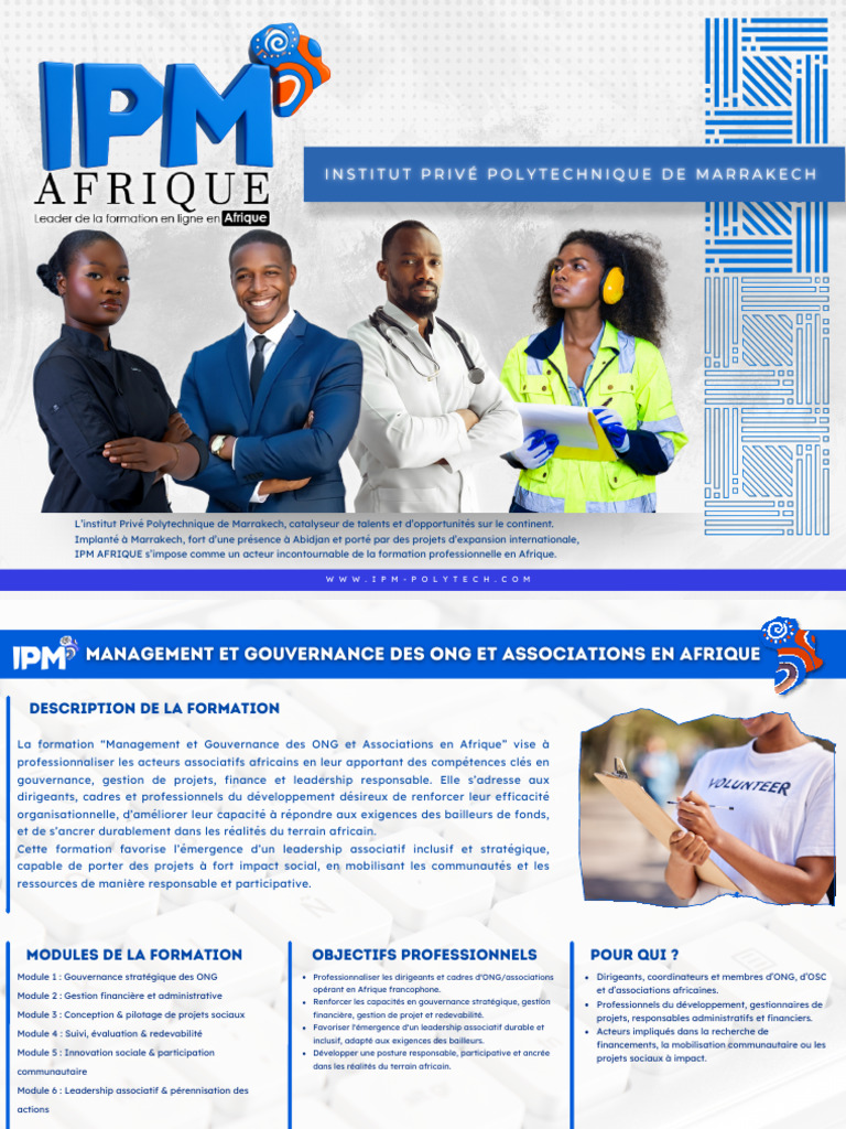Management Et Gouvernance Des ONG Et Associations en Afrique. | PDF ...