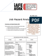 Job Hazrd Analysis